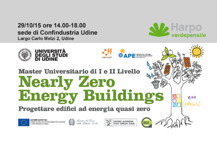 Green building: Harpo verdepensile insegna al Master